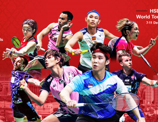 Top 8 Finalists Confirmed for HSBC BWF World Tour Finals 2022