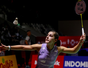 Indonesia Open: Marin Powers into Semis